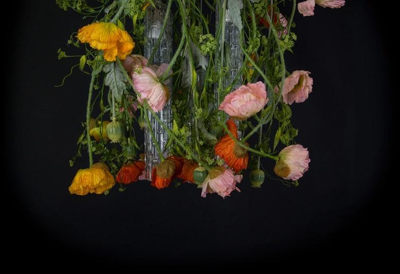 VGnewtrend Светодиодный потолочный светильник из муранского стекла Flower power 8880171.84 - Вид №5
