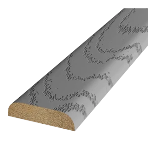 Планка притворная телескопическая 2060x40x10 мм ПВХ ламинация цвет серый