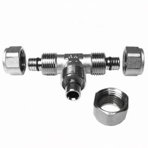 Тройник обжим с оловянным покрытием HENCO 20