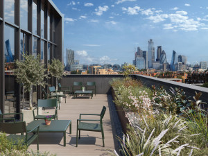 Алюминиевое кресло с подлокотниками и тканым сиденьем