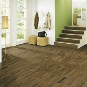 Паркетная доска Maestro Club Symphony-3 Шоколад 7060 Ясень Натур (Гладкая) 2283х194 мм.