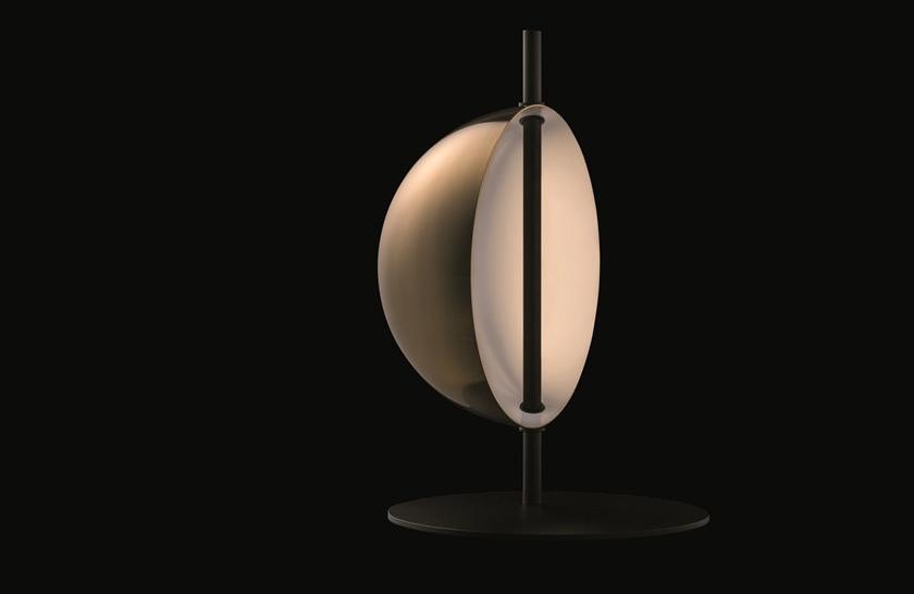 Oluce Низковольтная светодиодная настольная лампа с отраженным светом из металла Superluna sun-id-1383469 - Вид №2