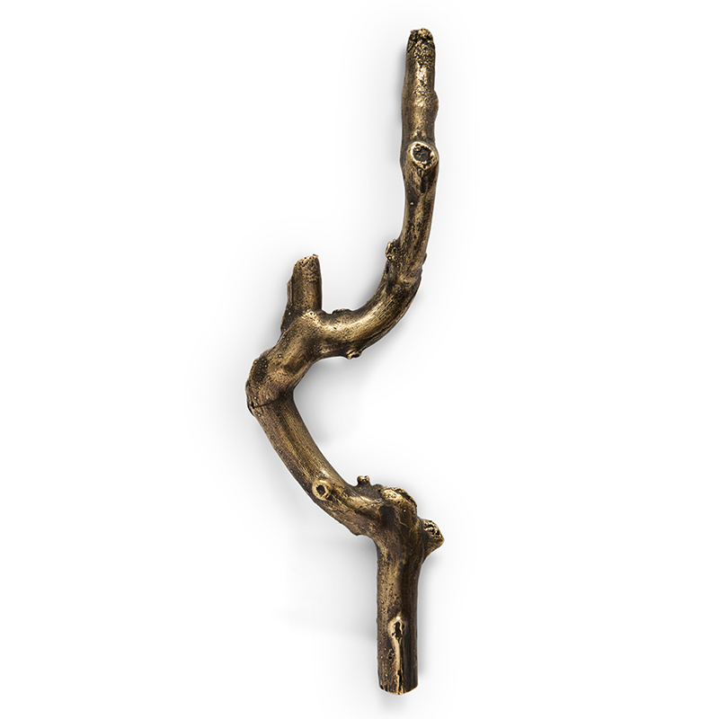 EA1026L PullCast Дверные тяги LIMB Состаренная латунь 