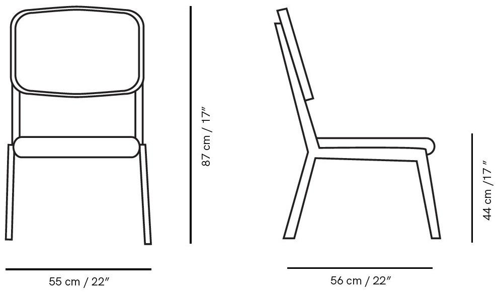 Mambo Unlimited Ideas Стул из массива дерева со встроенной подушкой Karl sun-id-1397050 - Вид №2
