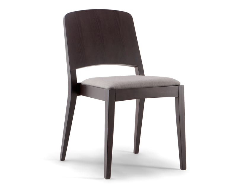 Стул из массива дерева с мягким сиденьем Tirolo Киото ARCH-00050983