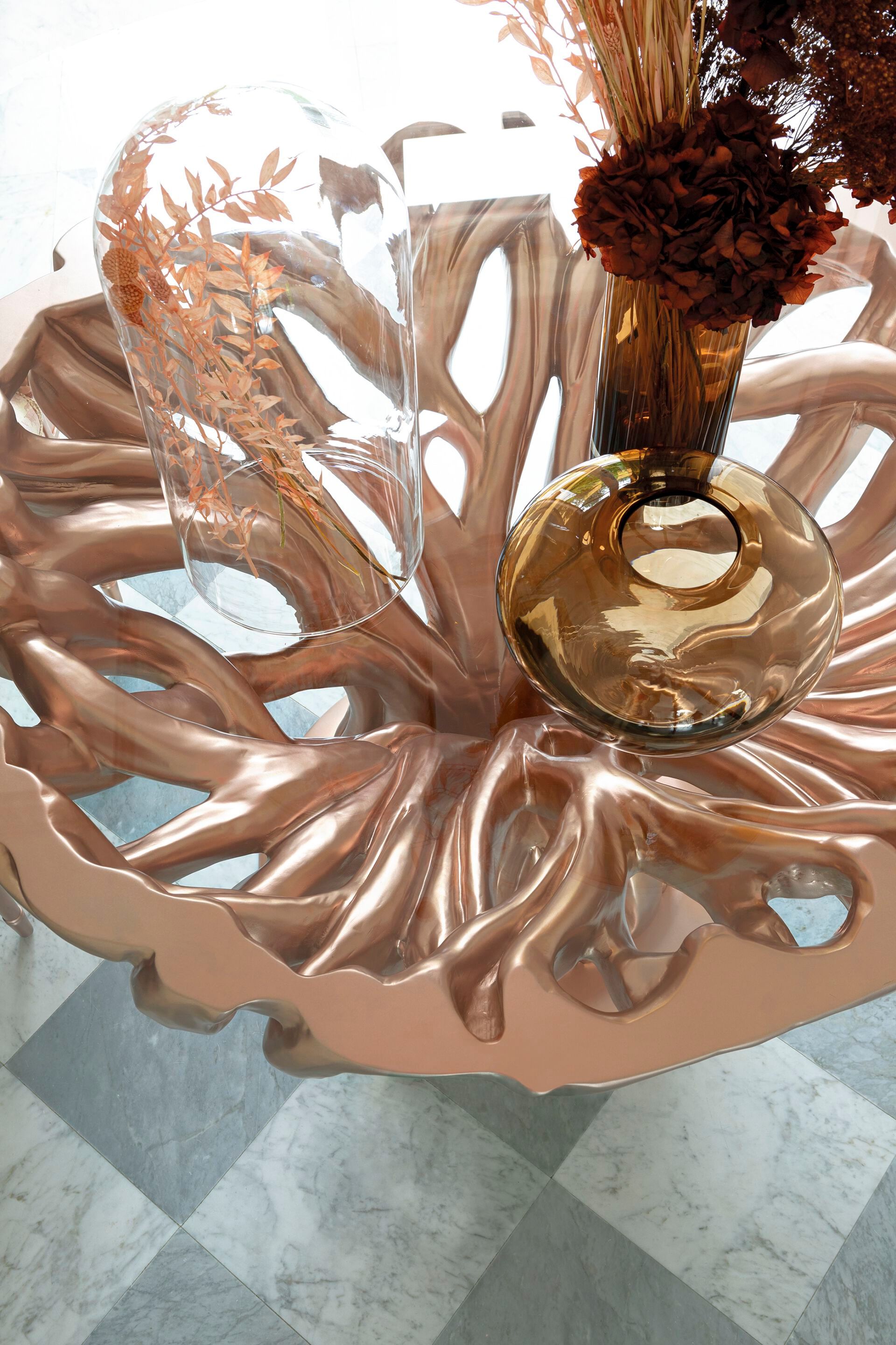 Стол для гостиной из дерева и стекла Bellotti Ezio Cromie ARCH-00052790 - Вид №3