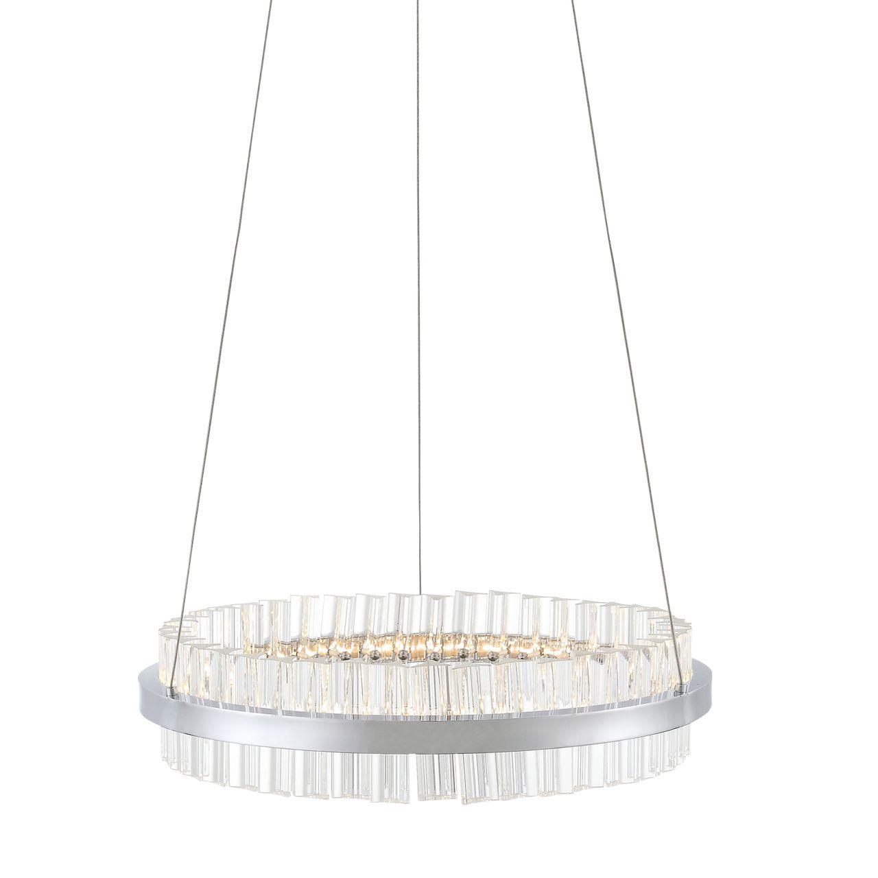 Подвесной светодиодный светильник ST Luce Cherio SL383.103.01 ST LUCE ДИЗАЙНЕРСКИЕ, CHERIO 276124 Хром  - Вид №3