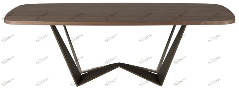 Tonin Casa Прямоугольный стол из ореха sun-id-1383740