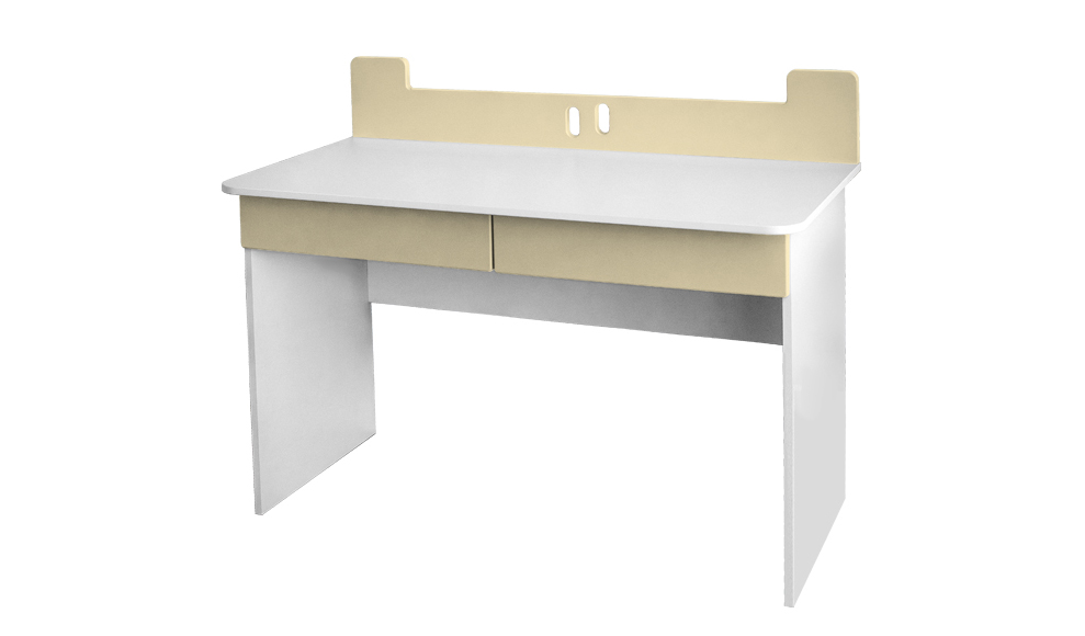 Детский письменный стол "Любознательный Томми" МАНДАРИН ЧУДИКИ 178776 Белый;синий Santreyd  - Вид №3