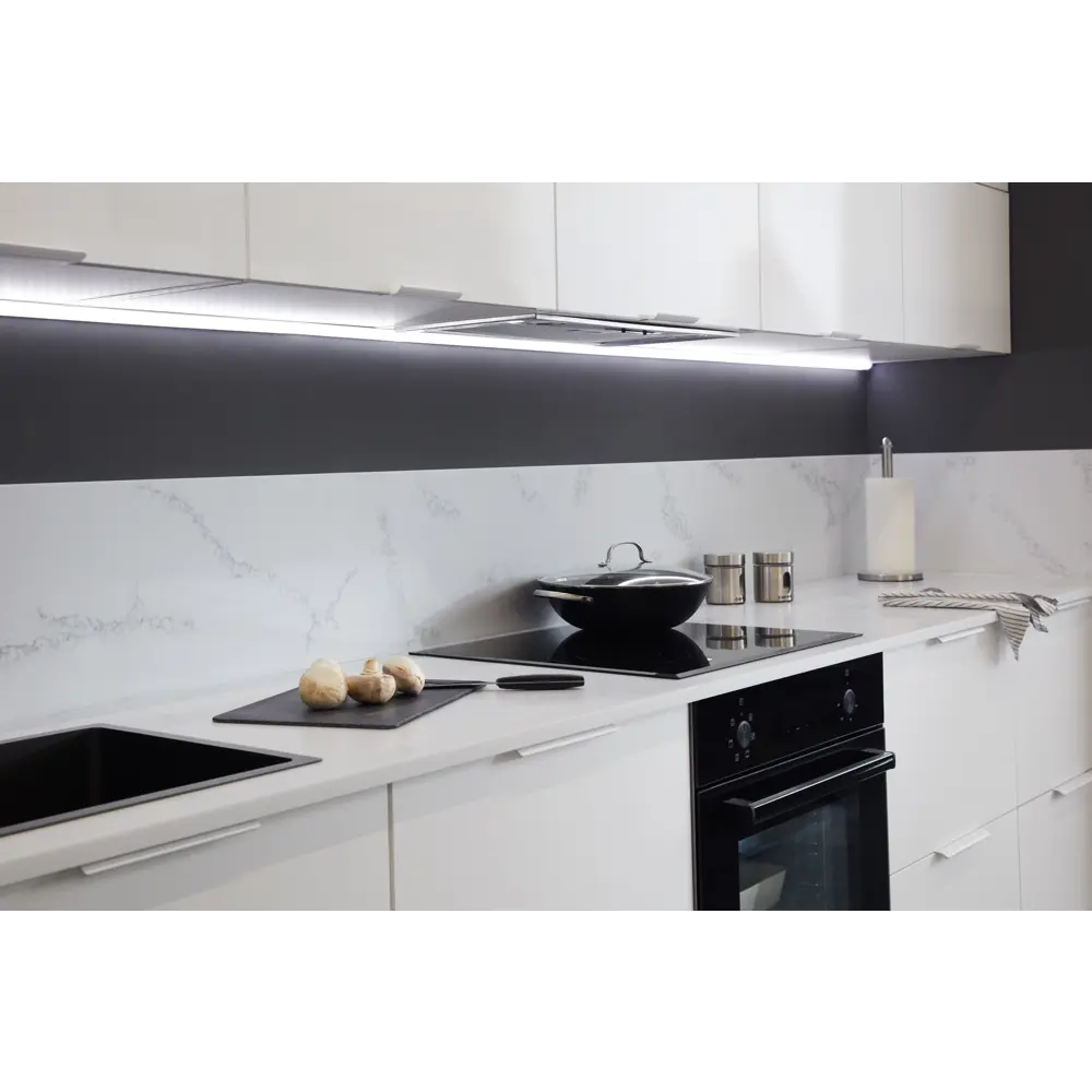 Карниз для кухонного шкафа DELINIA ID - элегантное завершение кухонного гарнитура 82355487 Аша STLM-0865171 - Вид №7