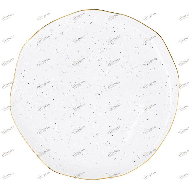 Тарелка фарфоровая белая Artesanal EASY LIFE ARTESANAL 00-3946720 Белый 