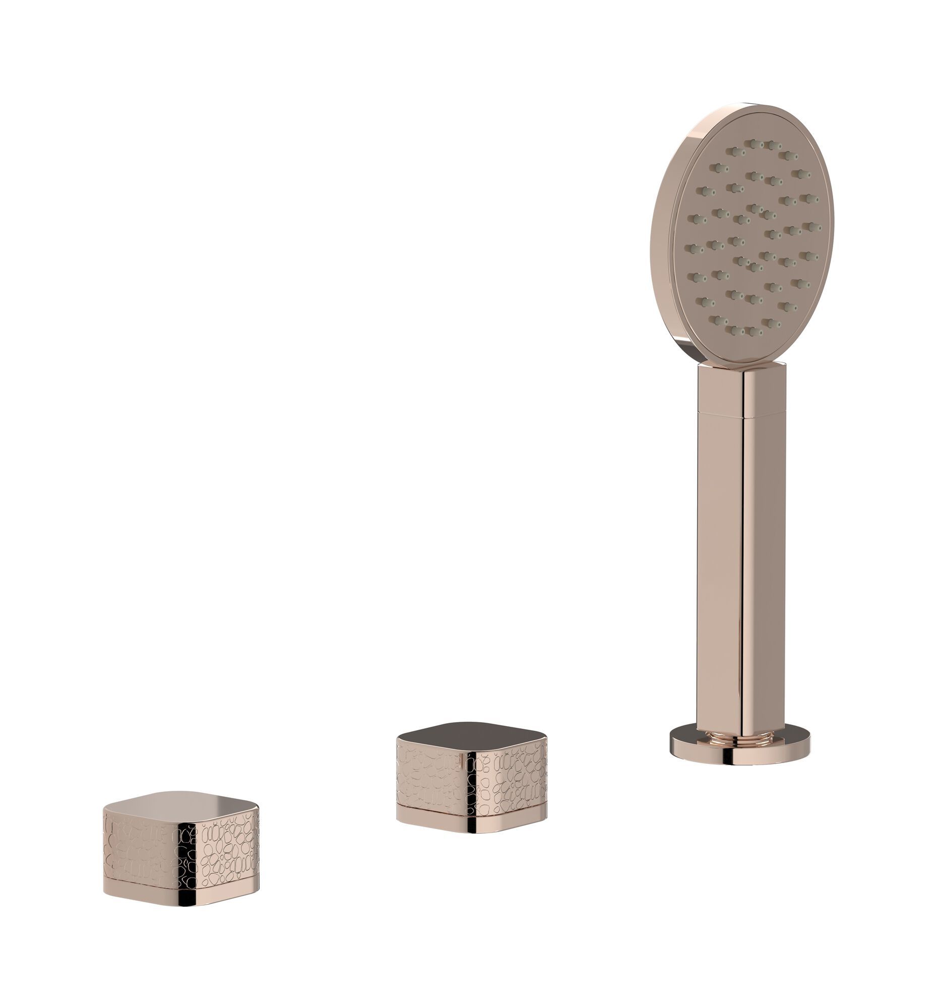 Встраиваемый смеситель для ванны с 3 отверстиями и ручным душем IB Elio ARCH-00084092 - Вид №21