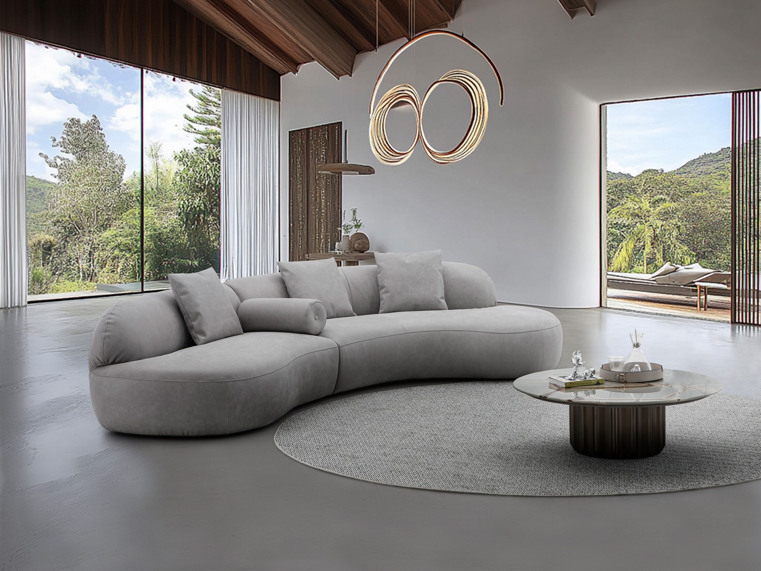 Модульный тканевый диван CAMPO DE' FIORI CHILI ARCH-00024328 - Вид №13