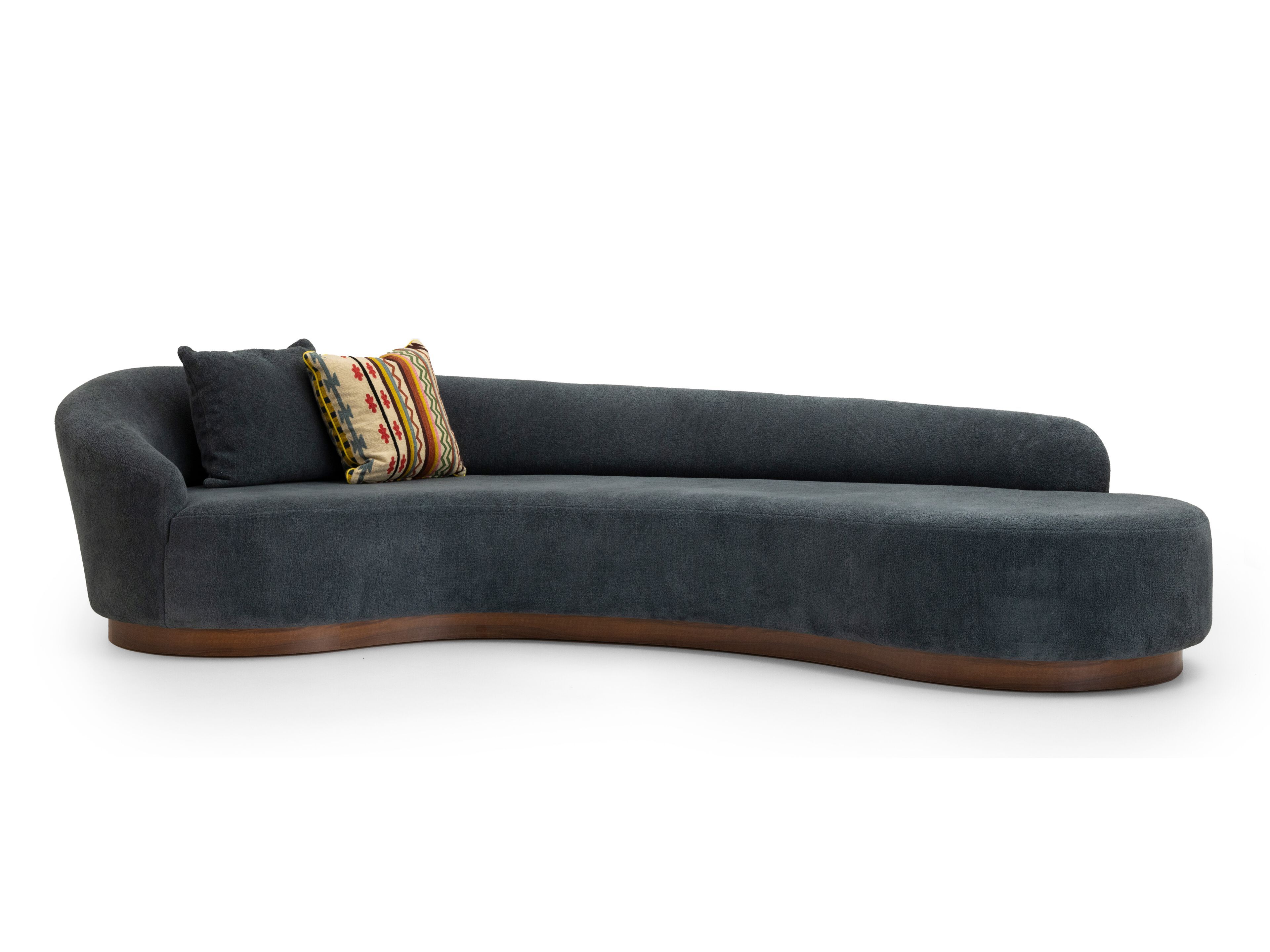 Изогнутый диван из ткани Collett & Victor Анна ARCH-00076643