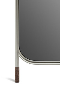 099870 Зеркало Vertical Niquel Omelette Mirror