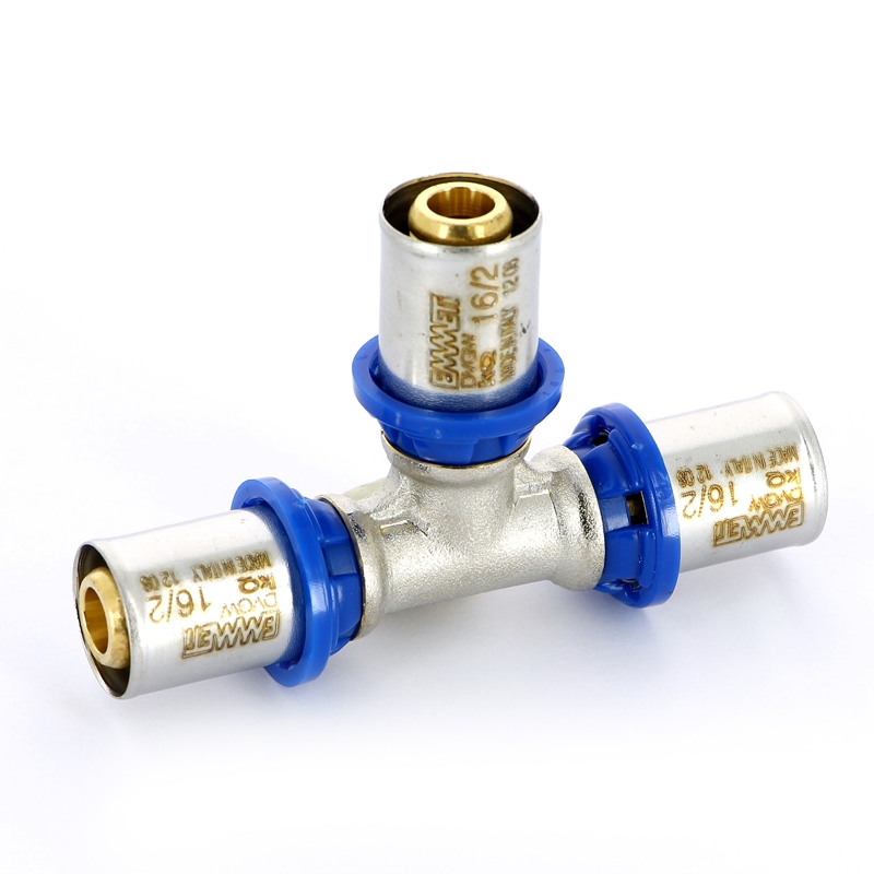 Тройник пресс EMMETI 16х16х16 28101362