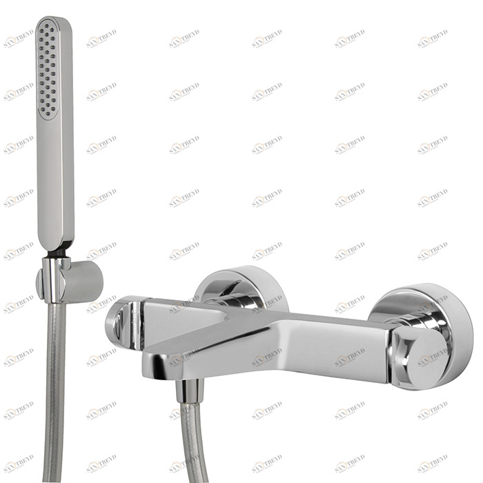 F3934 Смеситель внешнего монтажа на ванну с душевым комплектом FIMA CARLO FRATTINI Next 