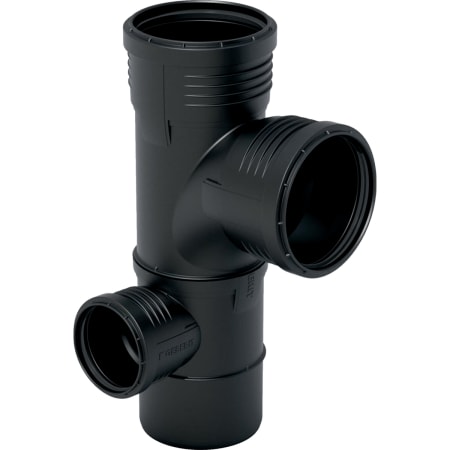 390.470.14.1 Крестовина двухплоскостная комбинированная Geberit Silent-PP 87,5°, левая Geberit 