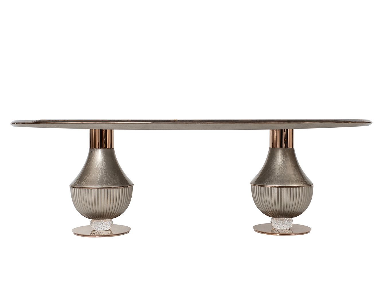 Овальный обеденный стол Zebrano Phaselis ARCH-00115182 - Вид №1