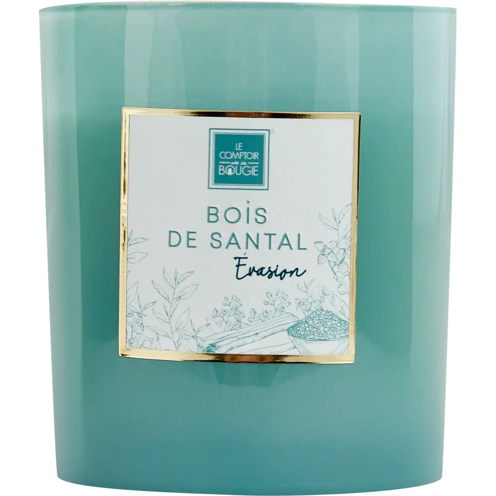 87234117 Свеча ароматизированная Сандаловое дерево голубая 9 см STLM-0816295 Atmosphera  - Вид №2