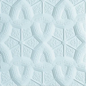 Плитка потолочная бесшовная полистирол белая Формат Лувр 50 x 50 см 2 м²