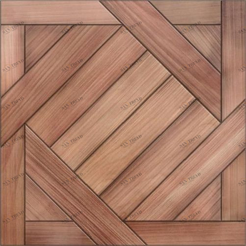 Модульный паркет Da Vinci Кьяра Черешня Натур (Гладкая) 626х626 мм 2600600084