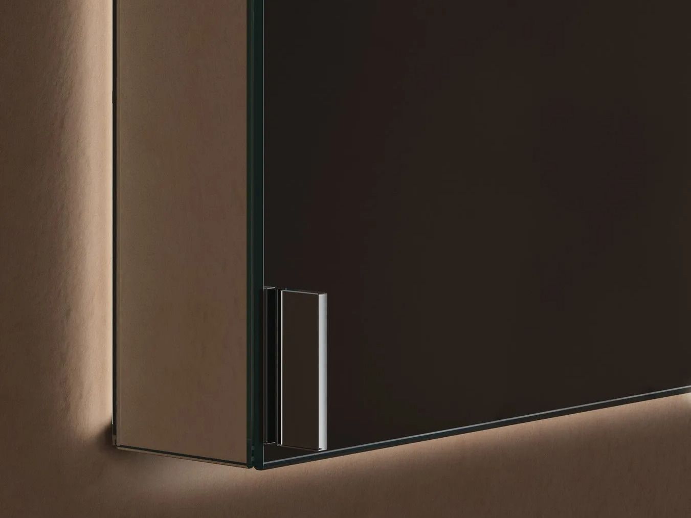 Деревянный двойной подвесной шкаф для умывальника со встроенной раковиной Inbani Paral ARCH-00089523 - Вид №3