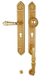 Bronces Mestre Ручка для входной двери из латуни с кристаллами swarovski® Clasica sun-id-1502909 - Вид №5