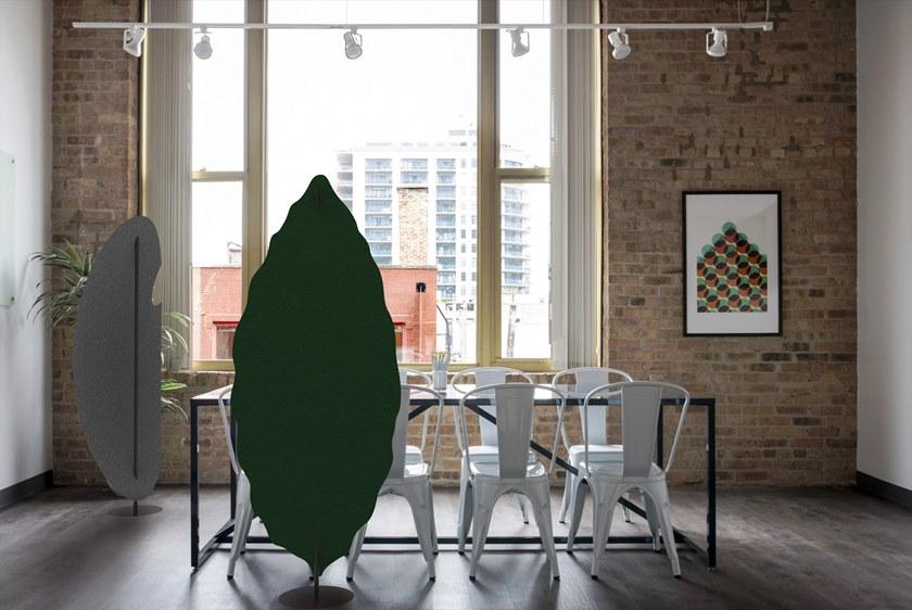 Slalom Отдельно стоящая звукопоглощающая перегородка для офиса Felt sun-id-1359160 - Вид №3