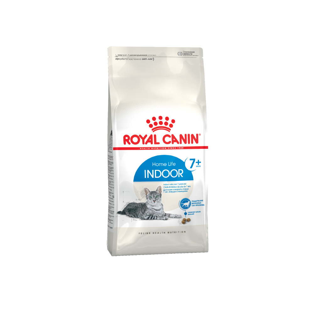 ПР0017163 Корм для кошек Indoor 7+ для домашних старше 7 лет сух. 3,5 кг ROYAL CANIN 