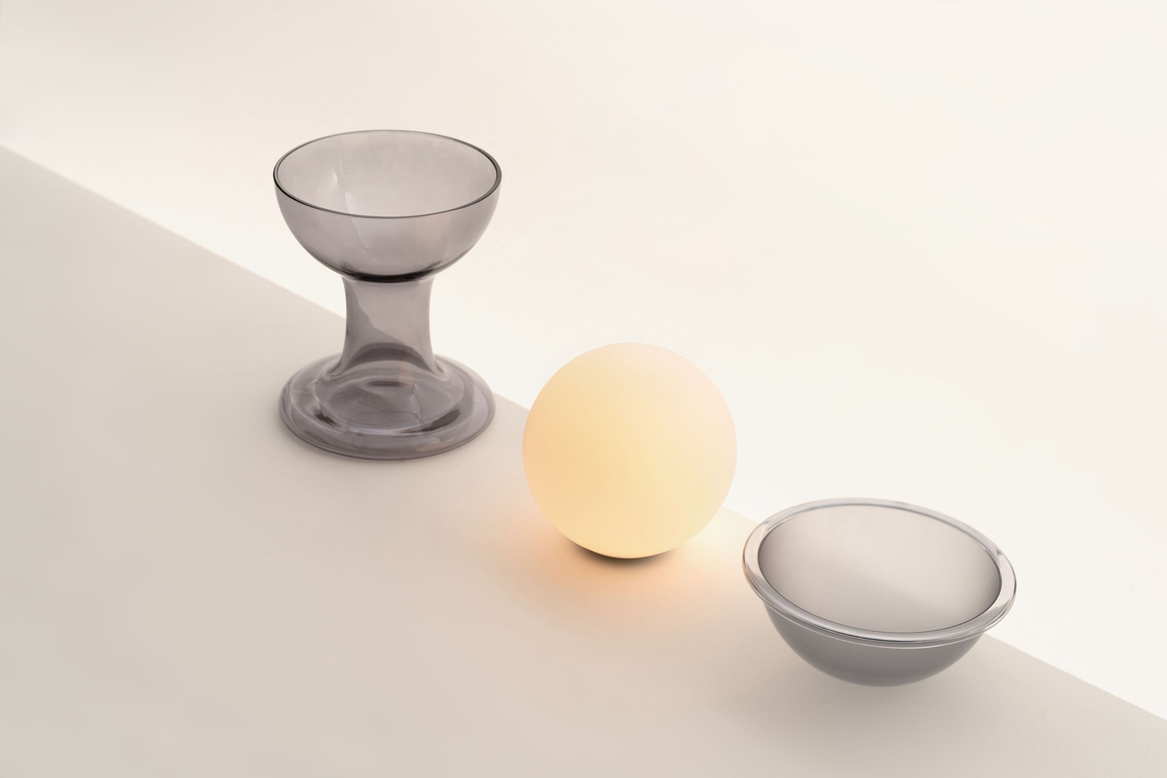 Стеклянная светодиодная настольная лампа Established&Sons GELATO ARCH-00054720 - Вид №8