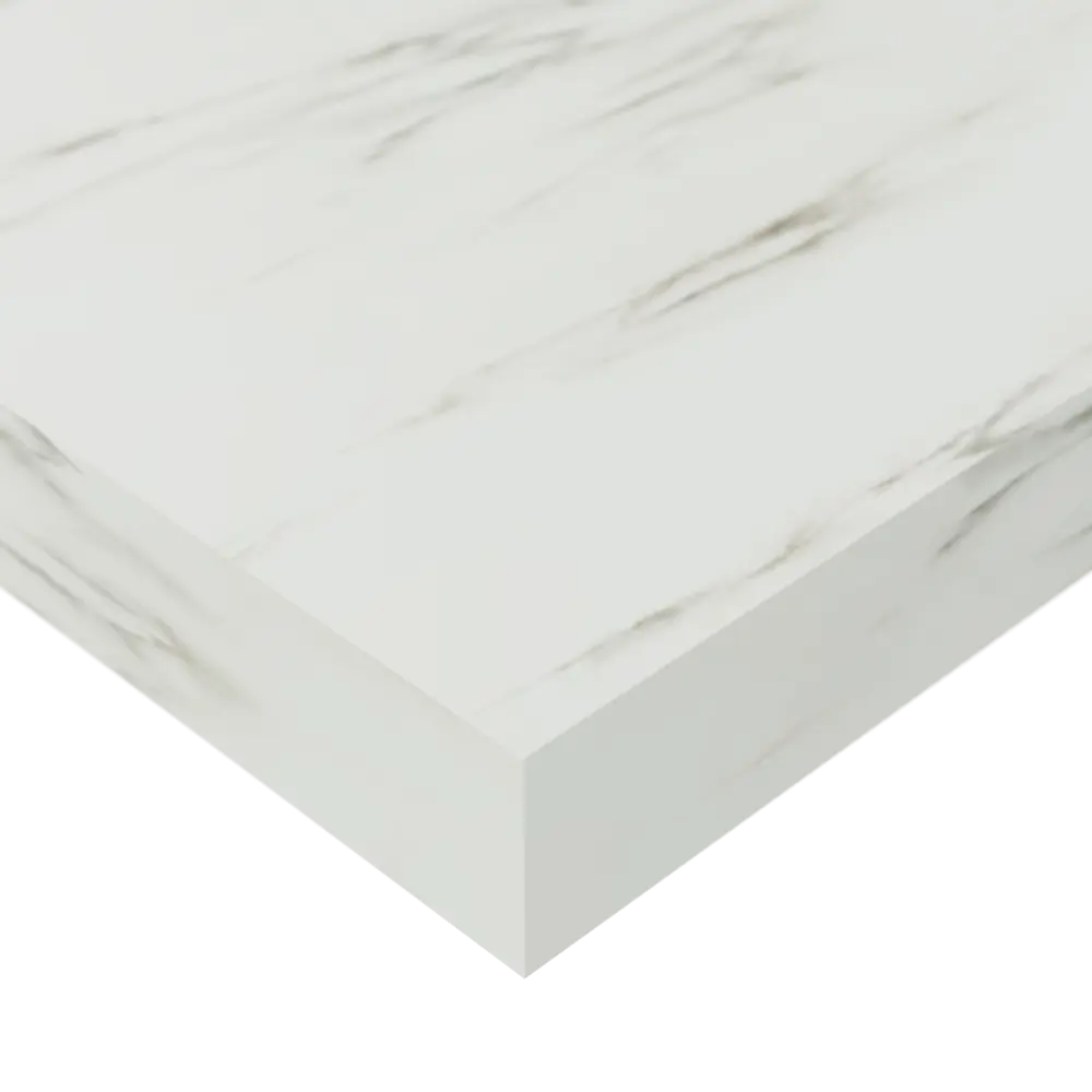 Полка настенная Spaceo White Marble 60x23.5 см МДФ цвет белый мрамор 82877534 STLM-2108223  - Вид №2