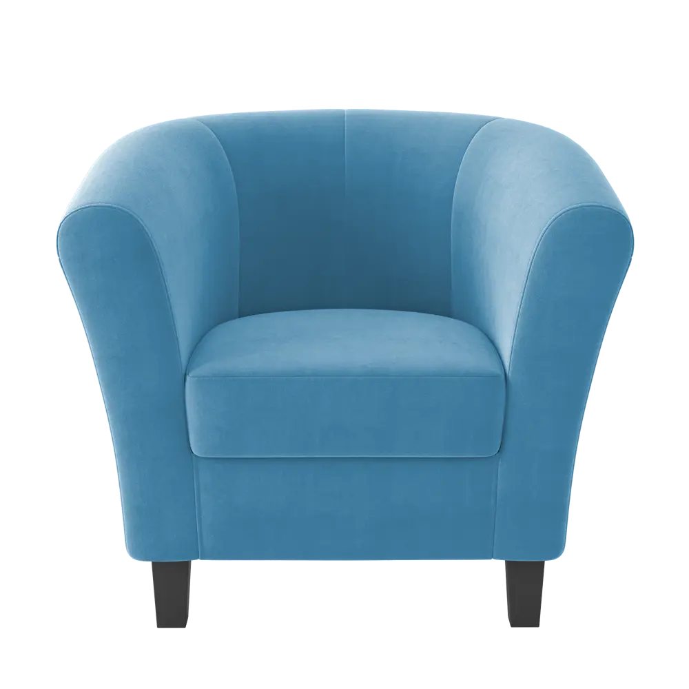 Кресло полиэстер Seasons Марсель CAMARO21 голубое 85x73x77 см 85098310 STLM-2037948  - Вид №1