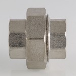 VTr.340.N.0004 Фитинг резьбовой – муфта разъемная Valtec 1/2"  - Вид №4