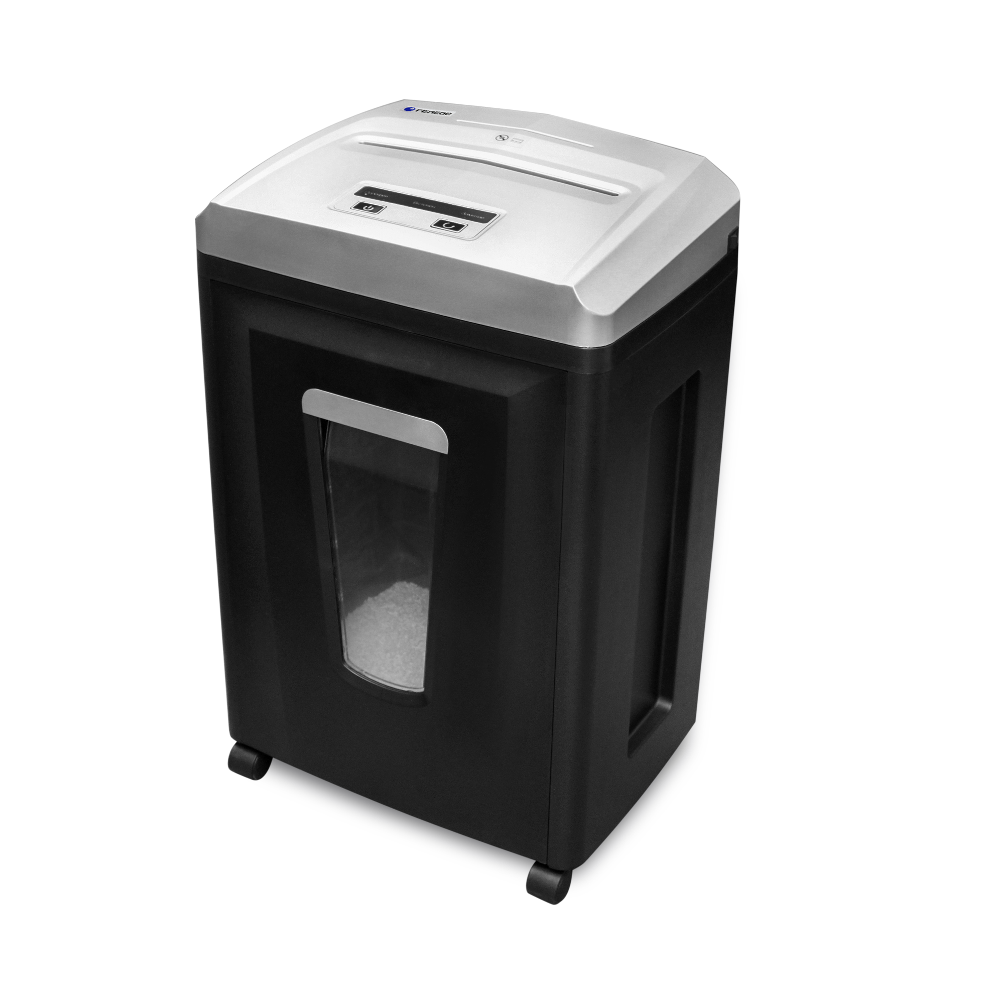 УП21-7 Уничтожитель документов , din p-7 (7 ур-нь секр.), фрагмент 0,8х2мм, 7-8 лист (70г/м2), cd/пл.карты, 23 литра Гелеос Santreyd  - Вид №3