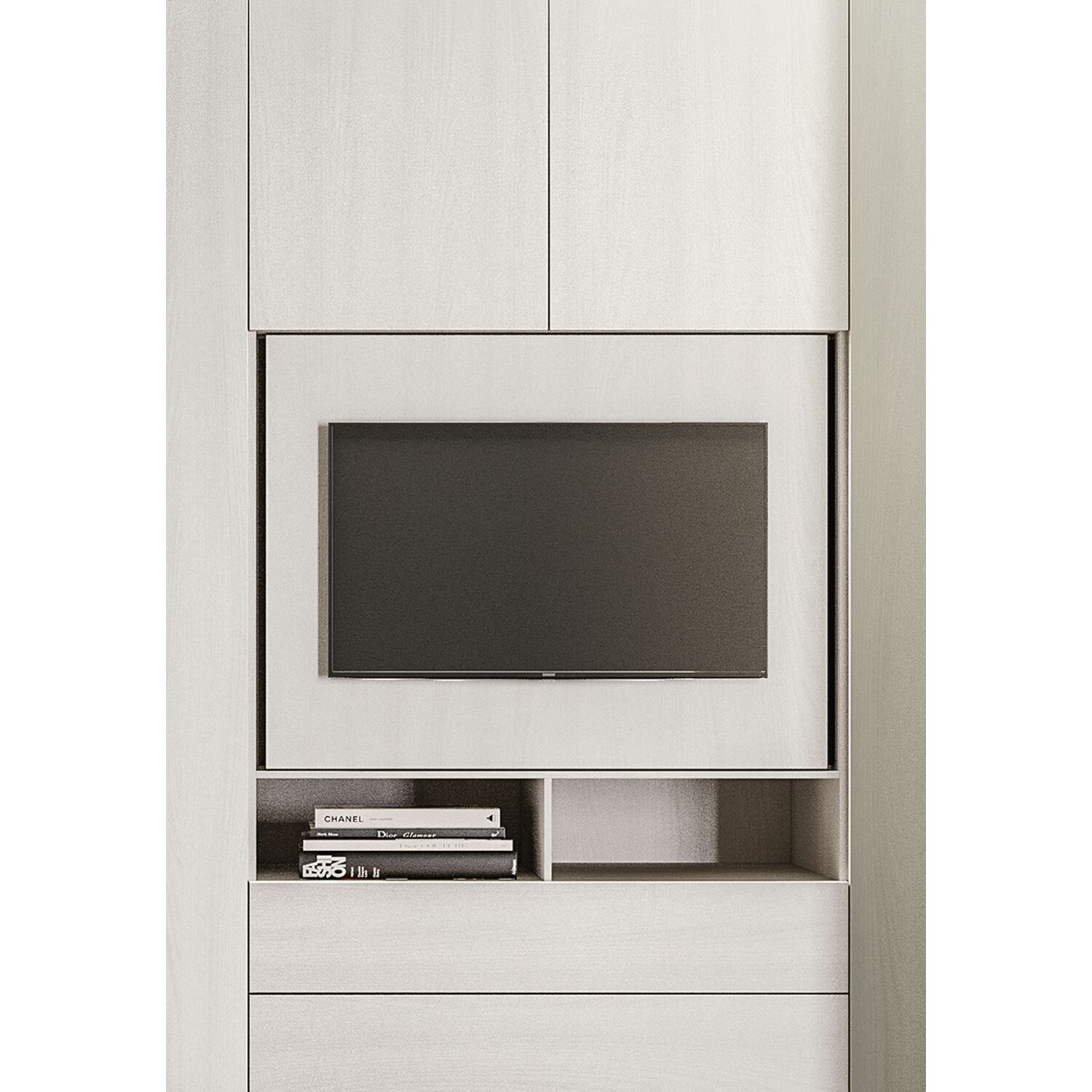 Встроенный шкаф со встроенной поворотной панелью для телевизора Zalf Alterna ARCH-00096502