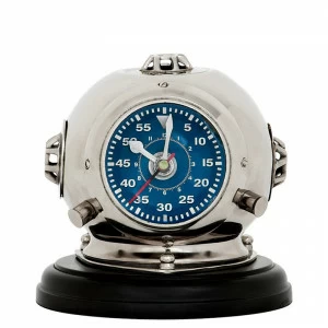 Часы 107039 от Eichholtz EICHHOLTZ ДИЗАЙНЕРСКИЕ 247806 Голубой;хром