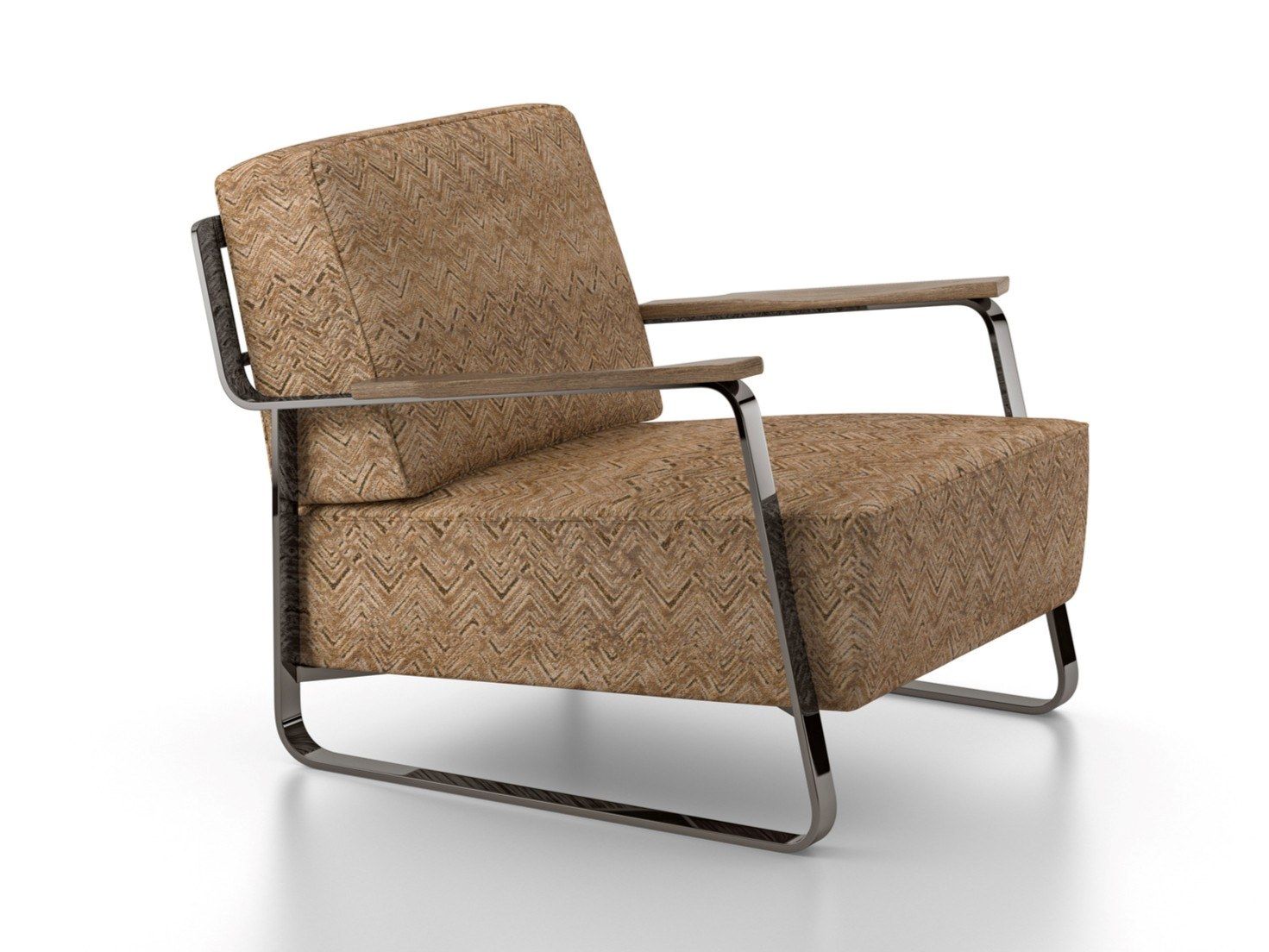 Тканевое кресло с подлокотниками F.lli Orsenigo Fujiyama ARCH-00112834