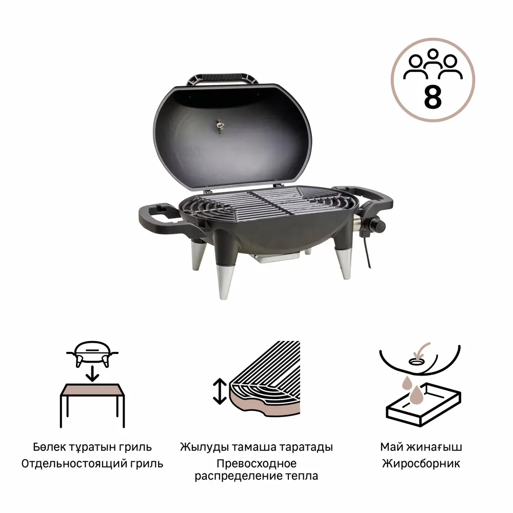 Электрический гриль Naterial Hyperion для идеального барбекю 84279660 STLM-0048040 - Вид №30