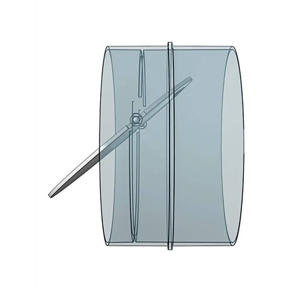 Соединители воздуховодов с обратным клапаном Fonet D125 мм пластик STLM-2191715 - Вид №5