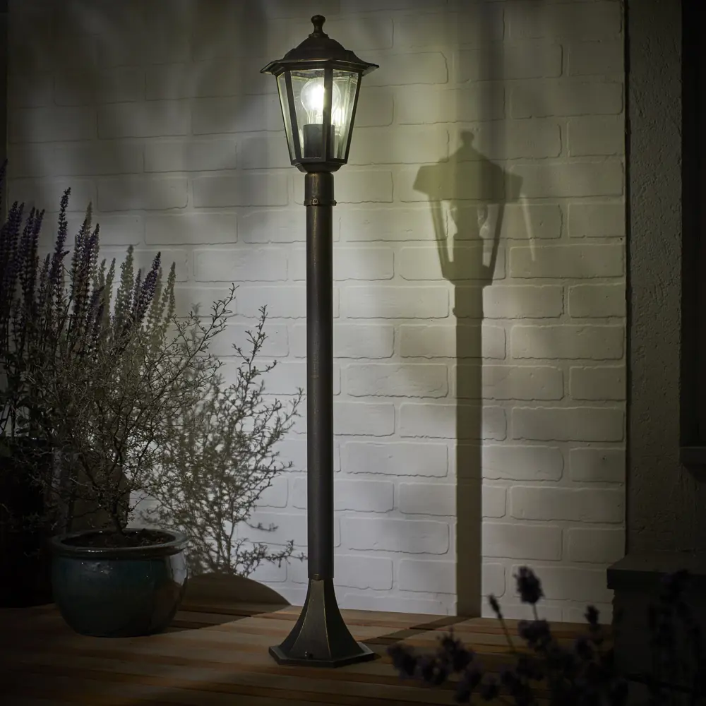 Уличный столб INSPIRE Peterburg для садового освещения 12968684 STLM-0929892