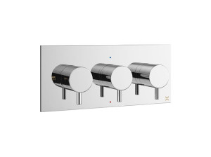 Термостатический смеситель для душа с 3 отверстиями