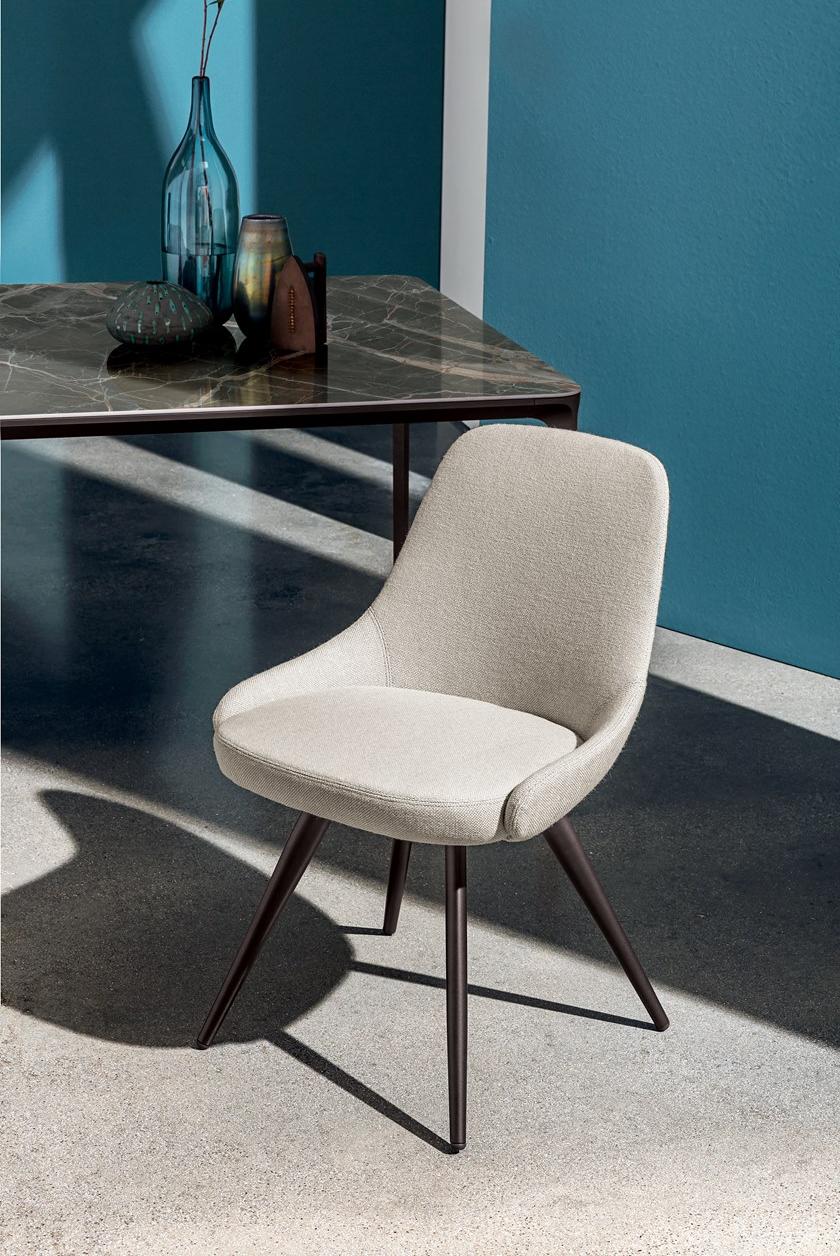 Sovet italia Стул из мягкой ткани Cadira sun-id-1490480 - Вид №8