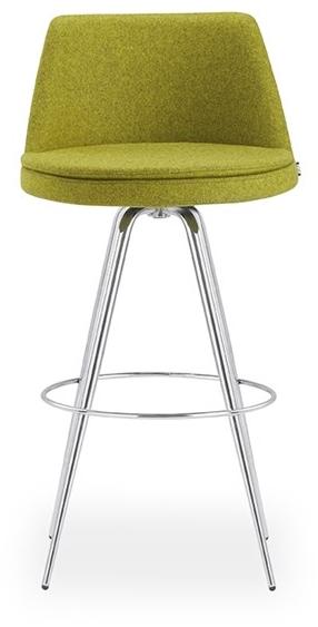 B&T Design Табурет из ткани с подставкой для ног sun-id-1469497 - Вид №1