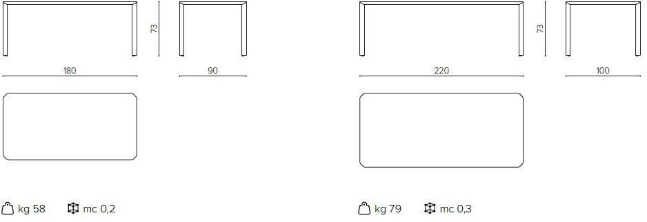True Design Прямоугольный деревянный стол Ermete sun-id-1344923 - Вид №5