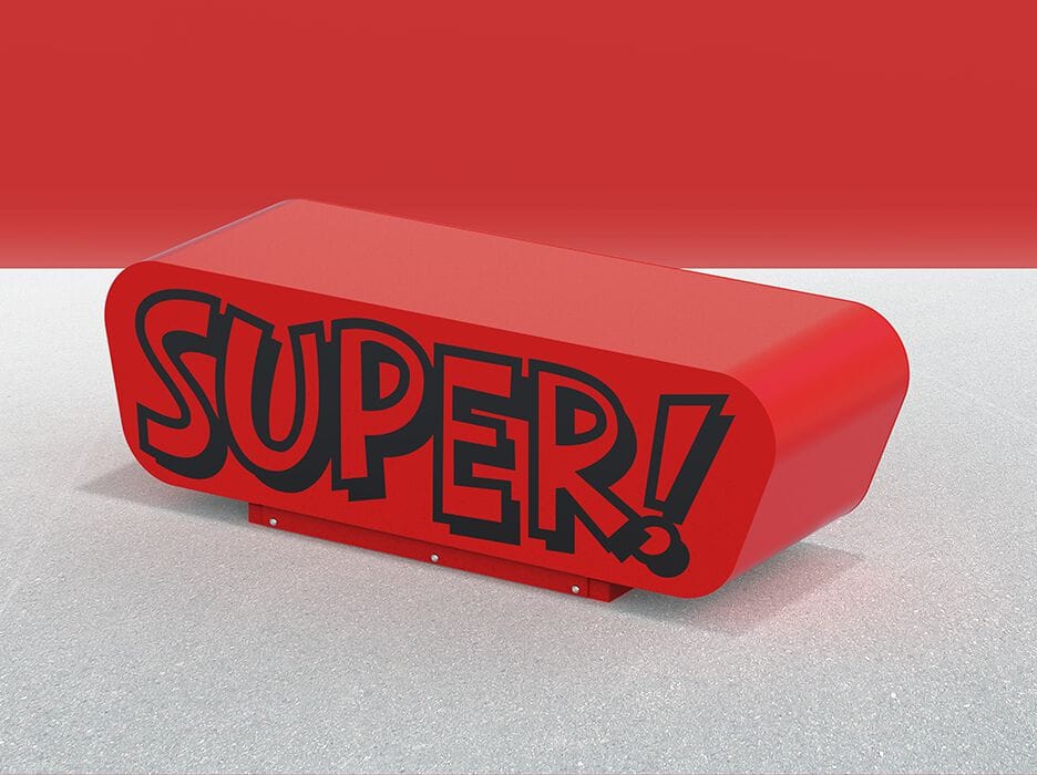 Детское сиденье из оцинкованной стали DIMCAR FUMETTORS ARCH-00000087