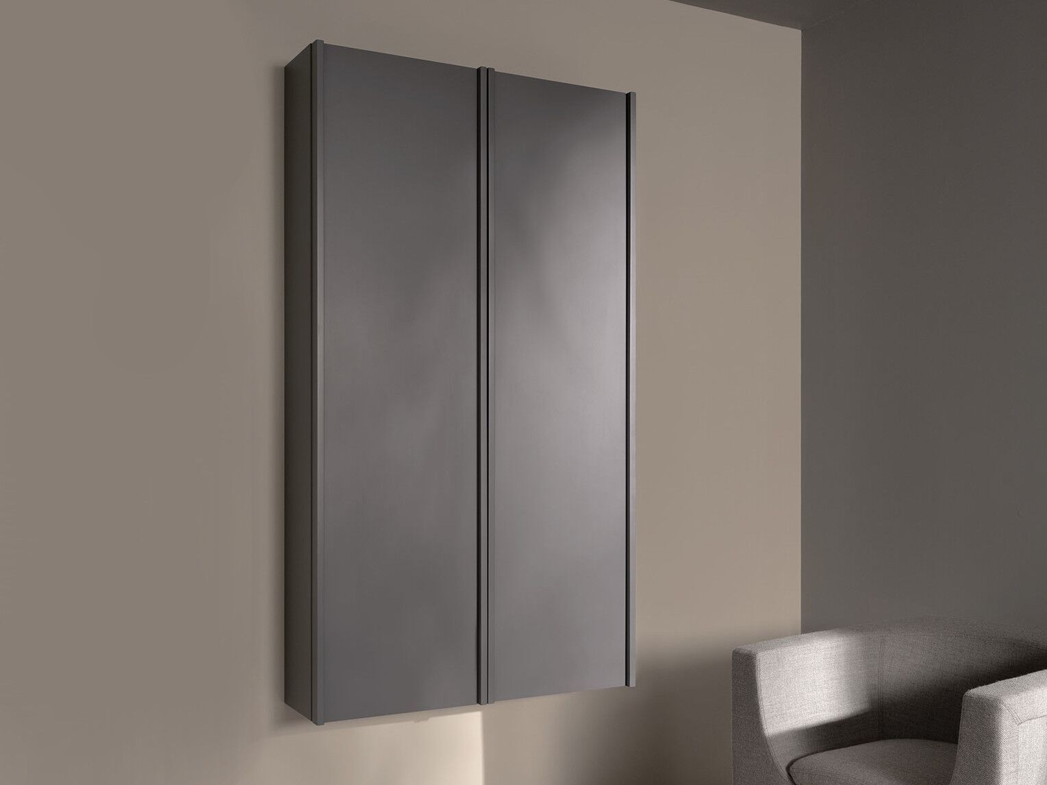 Металлическая подвесная колонна для ванной комнаты с дверями Inbani слой ARCH-00094828