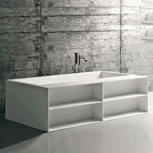 Ванна пристенная BIBLIO53-3 Antonio Lupi BIBLIO L=180 см