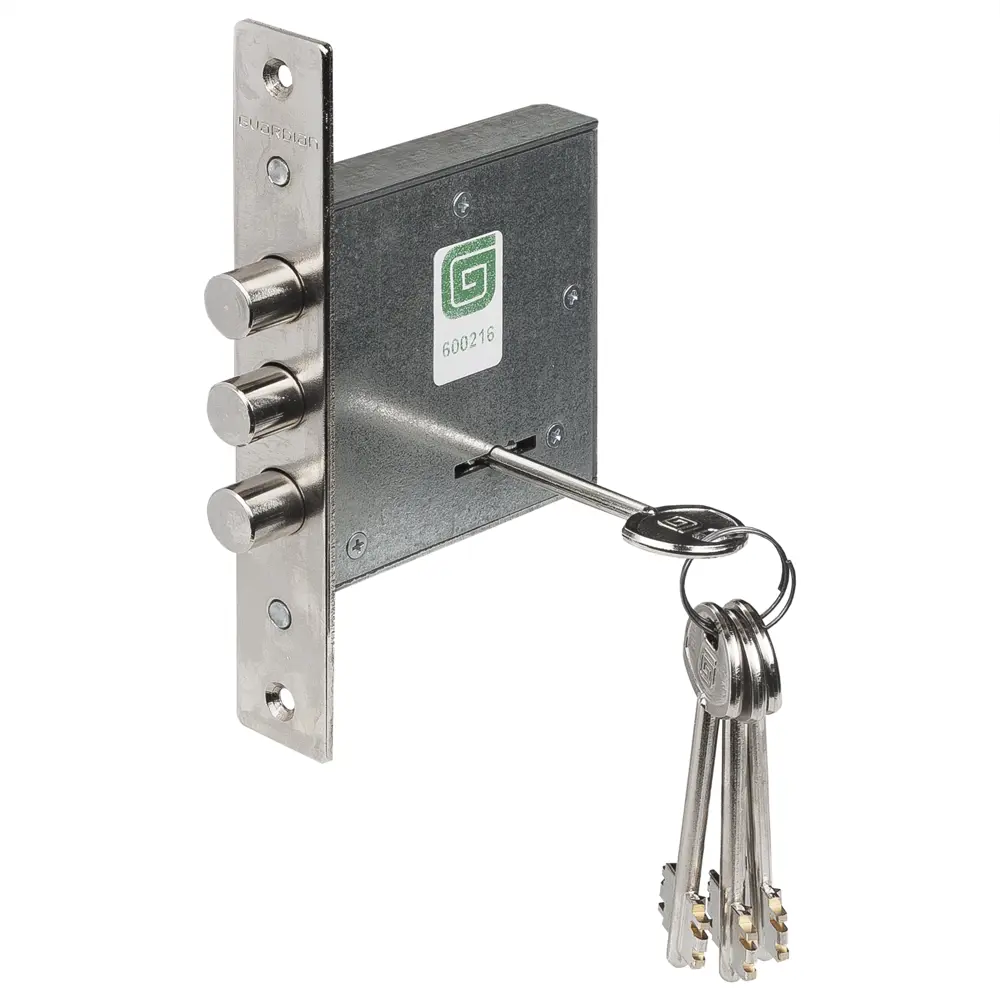 ГАРДИАН-1001: Врезной сувальдный замок с защитой от взлома 16112293