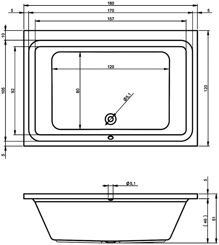 BB7700500000000 Ванна Riho Castello Santreyd - Вид №2